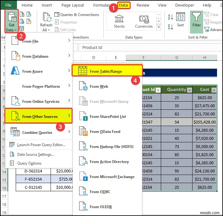 วิธีสร้างความสัมพันธ์ใน Excel ด้วยค่าที่ซ้ำกัน