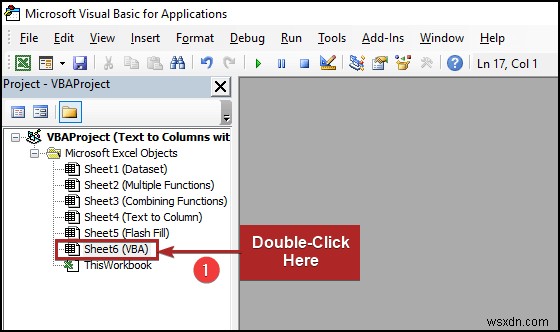 วิธีการแปลงข้อความเป็นคอลัมน์โดยไม่ต้องเขียนทับใน Excel