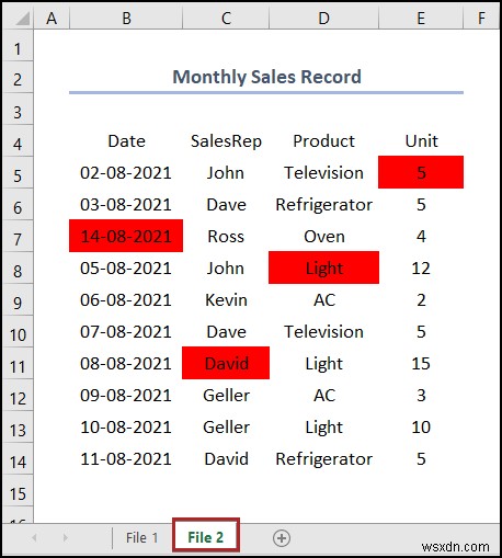 วิธีเปรียบเทียบไฟล์ CSV 2 ไฟล์ใน Excel (6 วิธีง่ายๆ)