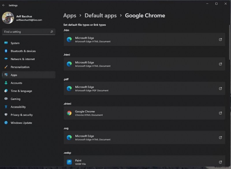 Cách thay đổi trình duyệt web mặc định trong Windows 11 