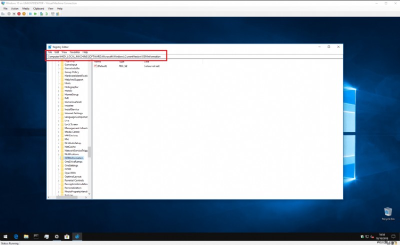 วิธีปรับแต่งข้อมูลผู้ผลิตพีซี Windows 10 ของคุณ