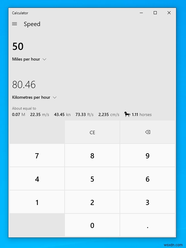 วิธีการแปลงหน่วยต่างๆ โดยใช้ Windows 10 PC