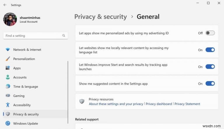 Cách ngăn Windows theo dõi bạn