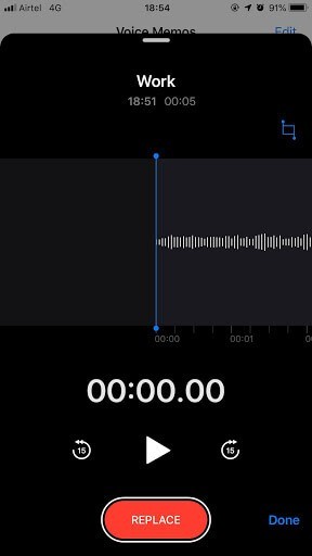 วิธีใช้งานแอปบันทึกเสียงของ Apple