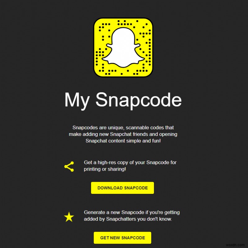 วิธีการสร้าง Snapchat Snapcode
