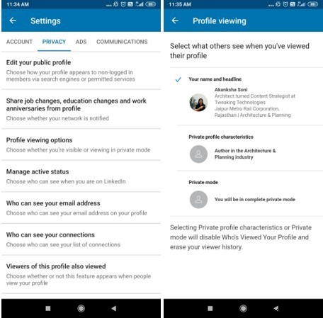 วิธีบล็อกคนใน LinkedIn โดยไม่ต้องไปที่โปรไฟล์ 