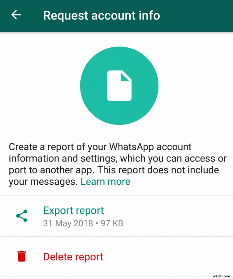 Đây là cách tải xuống thông tin tài khoản WhatsApp cho Android và iPhone