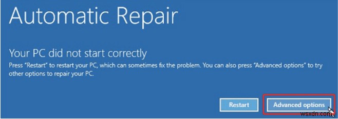 Cách khắc phục lỗi NTFS.SYS trong Windows 10