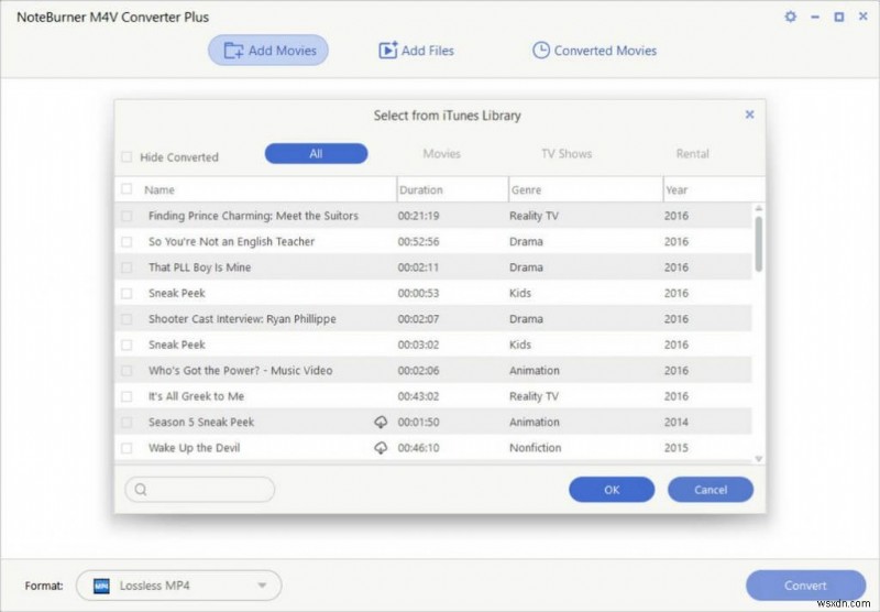 วิธีการแปลง M4V เป็น MP4?