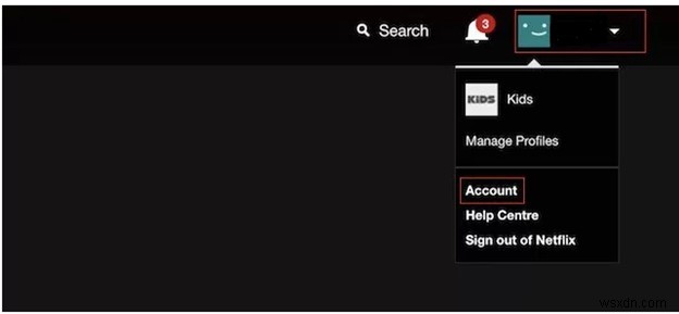 วิธีลบรายการ  ดูต่อ  ใน Netflix