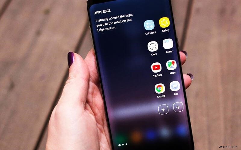 วิธีถ่ายภาพหน้าจอบน Samsung Galaxy S8 &S8+