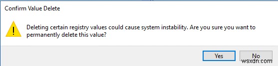 วิธีการเพิ่ม แก้ไข และลบคีย์และค่ารีจิสทรี