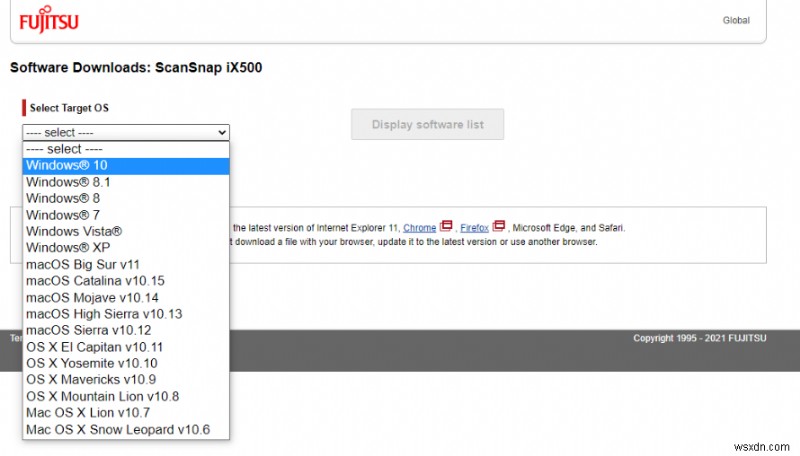 Làm cách nào để tải xuống và cập nhật trình điều khiển ScanSnap iX500 cho Windows 10?