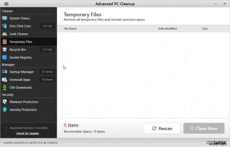 วิธีทำความสะอาดพีซีที่ใช้ Windows 10 อย่างมืออาชีพ
