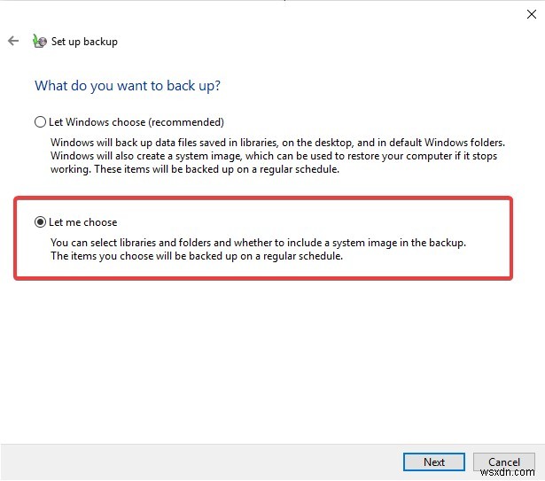 Sao lưu tự động:Cách sao lưu PC Windows 10