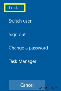 10 cách thú vị để khóa Windows 10
