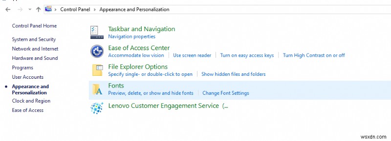 Cách cài đặt phông chữ trong Windows 10