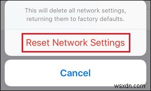 แก้ไขการแจ้งเตือน  ซิมของคุณส่งข้อความ  บน iPhone