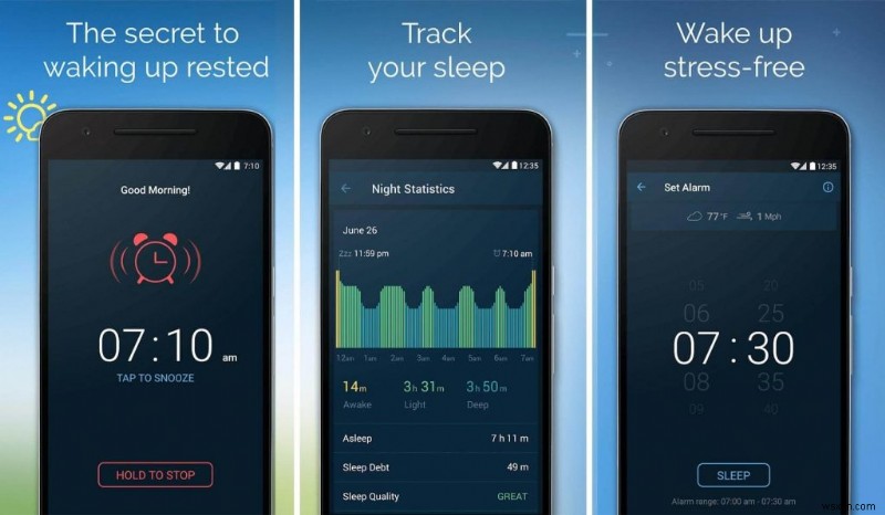 Android के लिए 10 सर्वश्रेष्ठ अलार्म क्लॉक ऐप्स