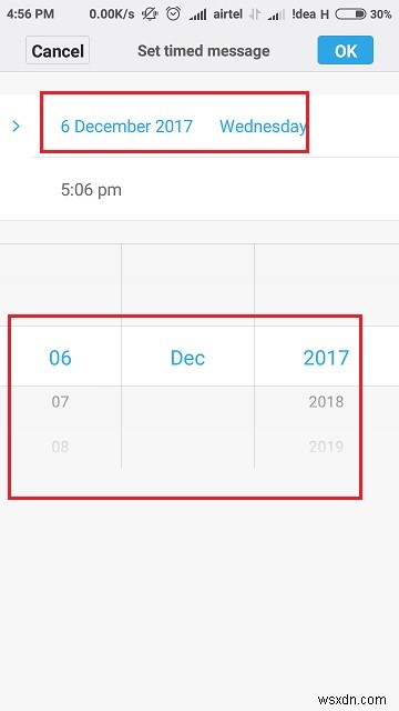 MIUI आधारित एंड्रॉइड डिवाइस में एसएमएस कैसे शेड्यूल करें