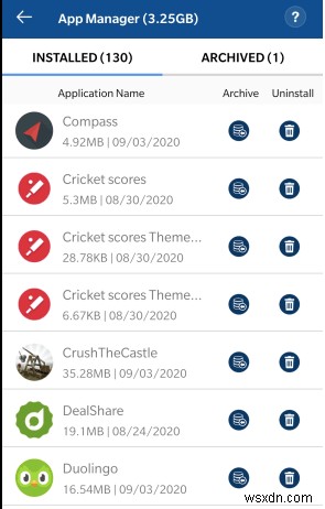 आप Android पर ऐप फ़ाइलें (Apks) कैसे संग्रहित कर सकते हैं?