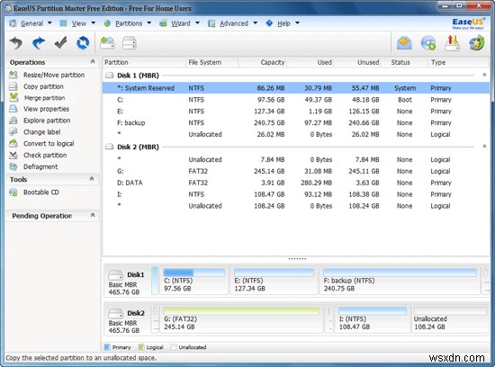 10 Phần mềm quản lý ổ đĩa tốt nhất dành cho Windows 10, 8, 7 (2022)
