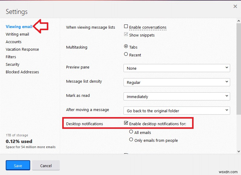 รับการแจ้งเตือนบนเดสก์ท็อปสำหรับจดหมายขาเข้าใน Gmail, Yahoo และ Outlook