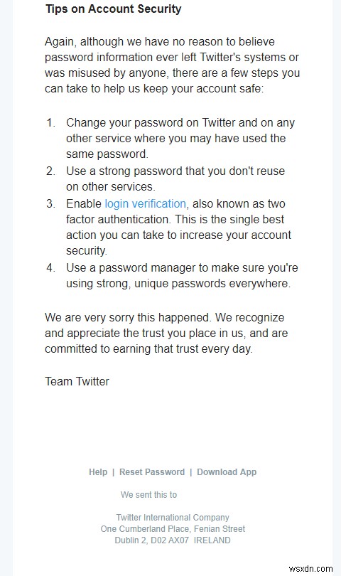 วิธีรักษาความปลอดภัยบัญชี Twitter ของคุณ