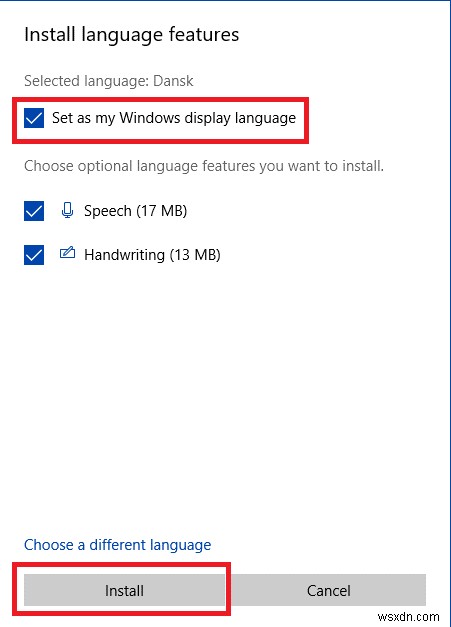 Cách thay đổi ngôn ngữ mặc định trên Windows 10?