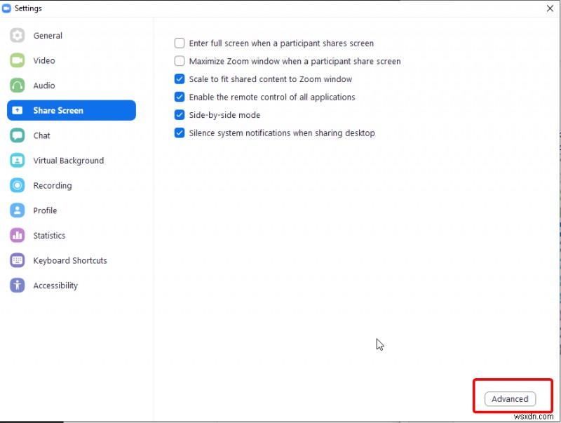 7 cách tốt nhất để khắc phục lỗi màn hình chia sẻ thu phóng không hoạt động- Windows
