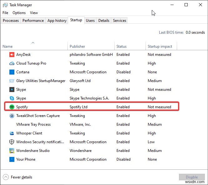 วิธีหยุด Spotify จากการเปิดใน Windows เริ่มต้น
