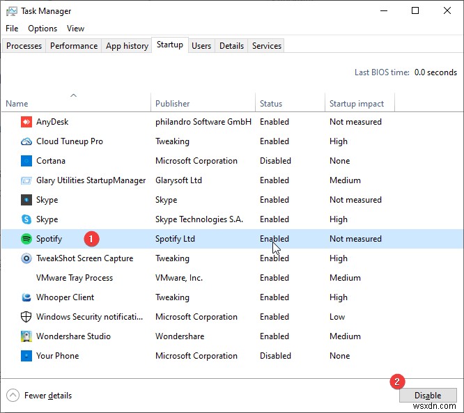 วิธีหยุด Spotify จากการเปิดใน Windows เริ่มต้น