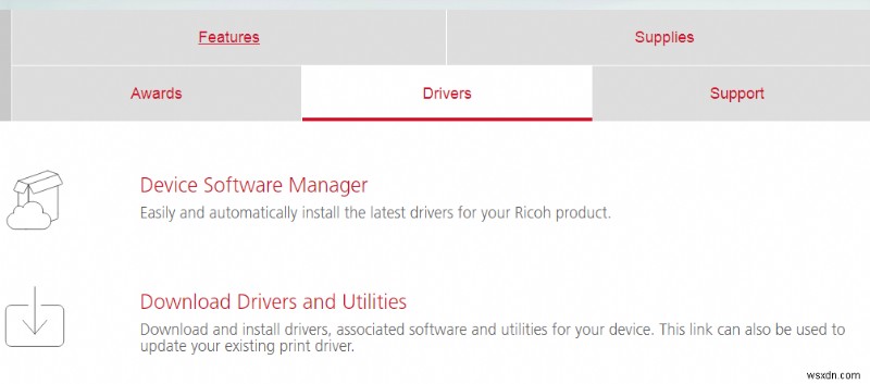 วิธีดาวน์โหลดและติดตั้งไดรเวอร์เครื่องพิมพ์ Ricoh MP C3003