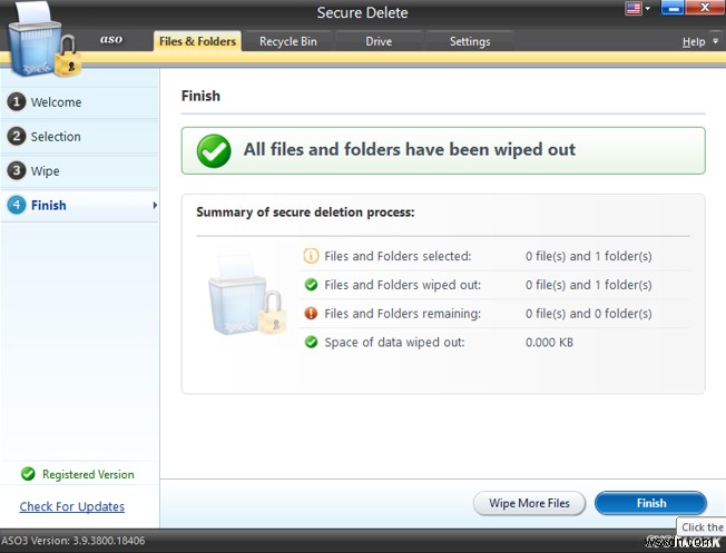 วิธีลบไฟล์ลับอย่างถาวรจากคอมพิวเตอร์โดยไม่ต้องกู้คืน