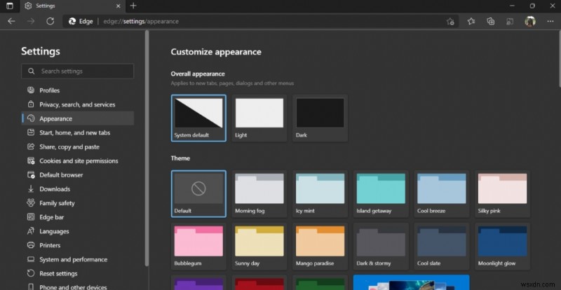 Cách bật/tắt nút tìm kiếm trực quan trong Microsoft Edge
