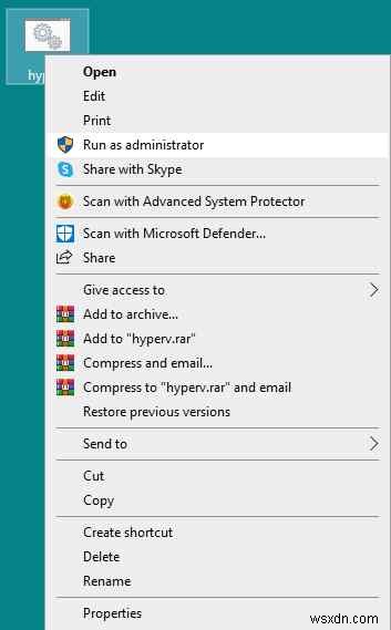 Cách bật Hyper-V trong Windows 11 Home