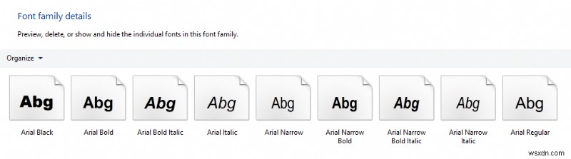 Cách quản lý phông chữ của bạn trong PC chạy Windows