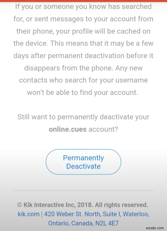 วิธีลบบัญชี Kik อย่างถาวร (คำแนะนำฉบับปรับปรุงปี 2022)