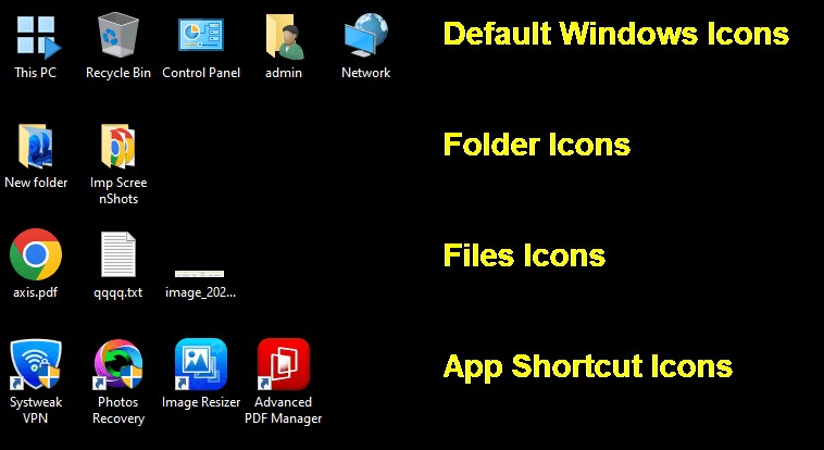 วิธีลบไอคอนออกจากเดสก์ท็อป