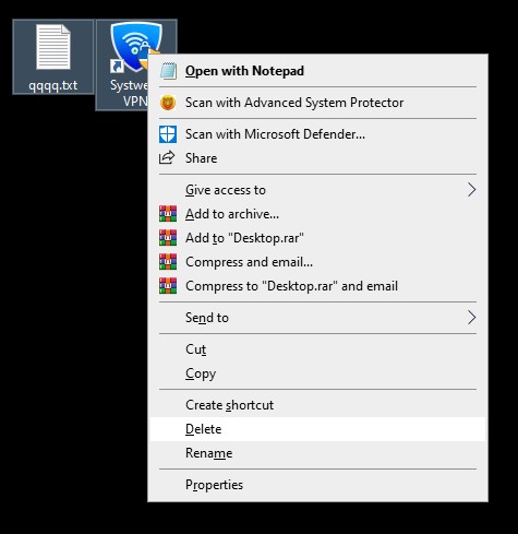 วิธีลบไอคอนออกจากเดสก์ท็อป