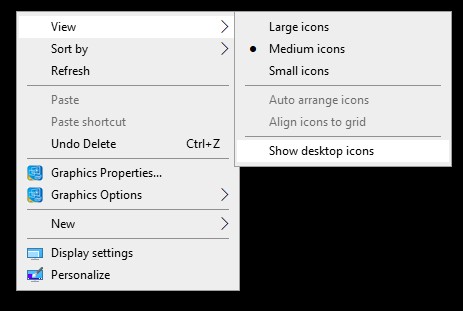 วิธีลบไอคอนออกจากเดสก์ท็อป