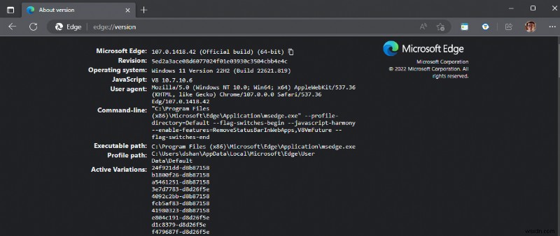 วิธีดูว่าคุณมีเบราว์เซอร์ Edge รุ่นใดใน Windows 11 ตอนนี้