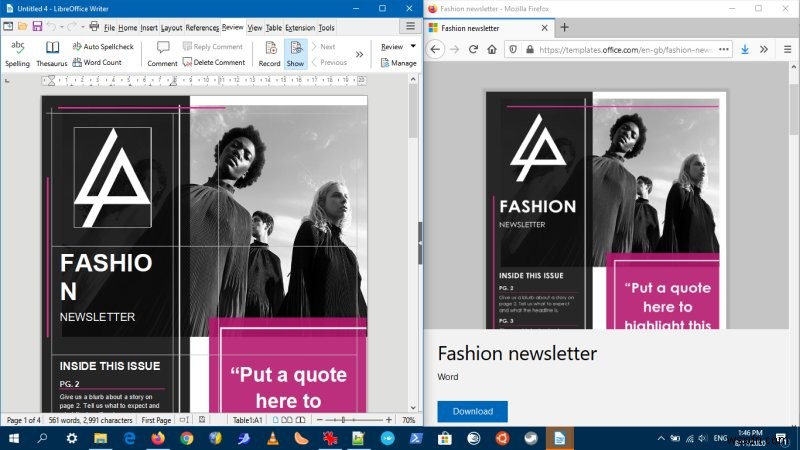LibreOffice 7.0 - शब्द बहुत अनावश्यक हैं