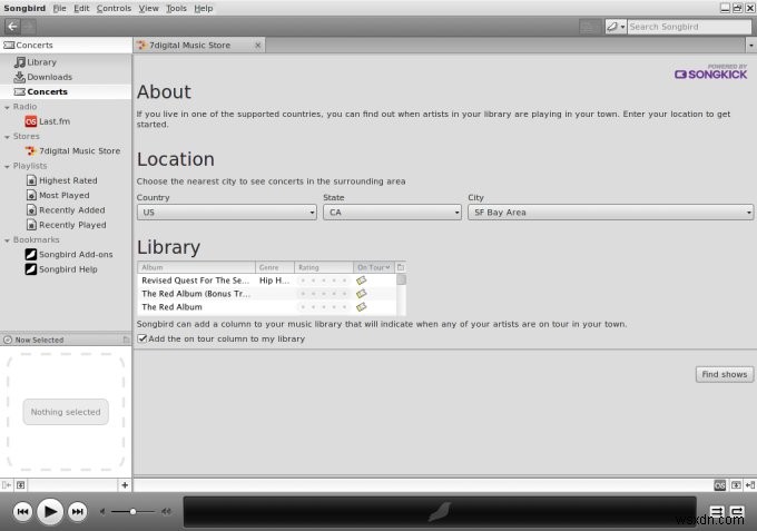 Songbird - เครื่องเล่นเพลงที่ดีที่สุดเท่าที่เคยมีมา