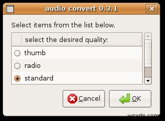 การแปลงรูปแบบไฟล์เพลงใน Linux - บทช่วยสอน