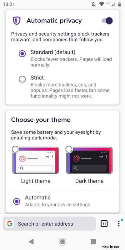 Firefox 79 บน Android - ถอยหลังหนึ่งก้าวไปข้างหน้าหนึ่งก้าว