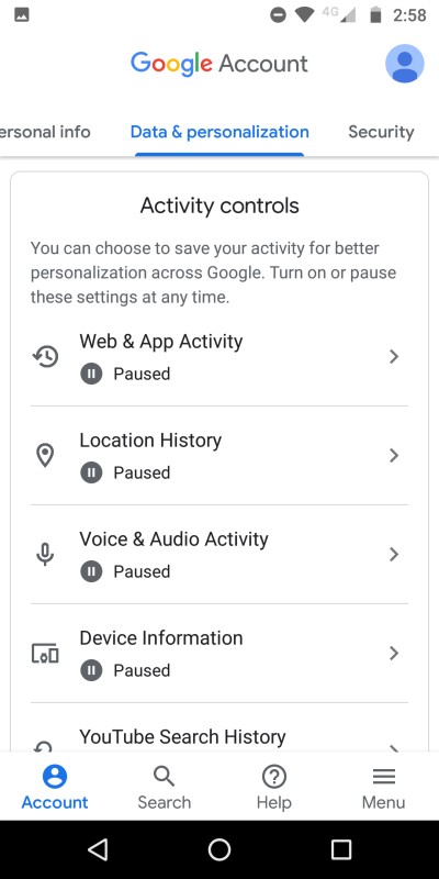คำแนะนำเกี่ยวกับความเป็นส่วนตัวที่เหมาะสมบน Android