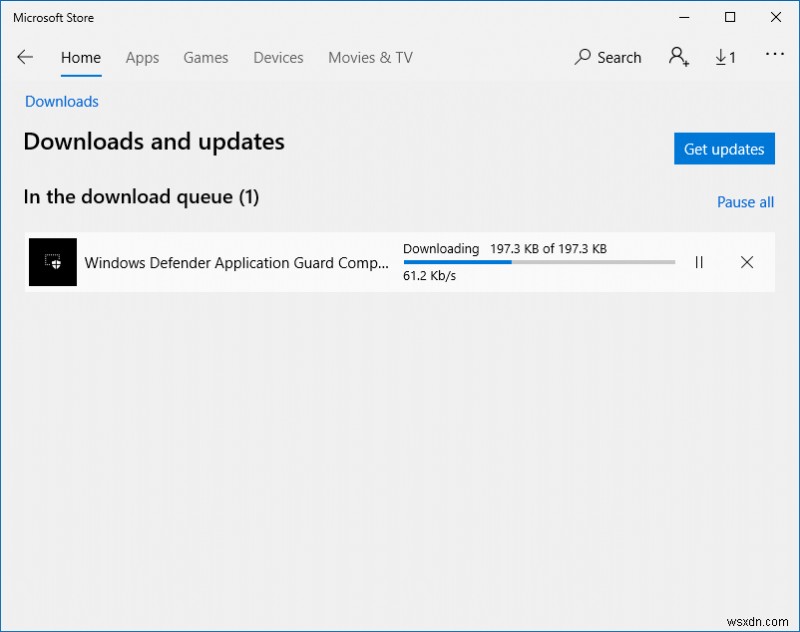 ฉันต้องการลองใช้ Windows Defender Application Guard