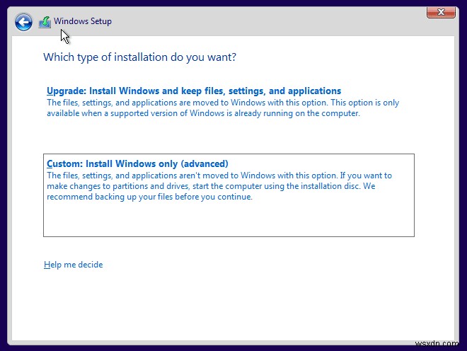 ล้างการติดตั้ง windows 10 2022 อัปเดตเวอร์ชัน 22H2 จาก USB