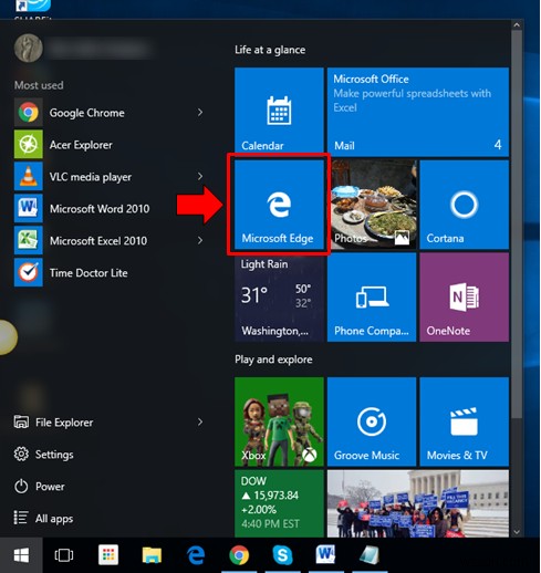 สำรวจ Microsoft Edge:เบราว์เซอร์ในตัวใหม่ของ Windows 10